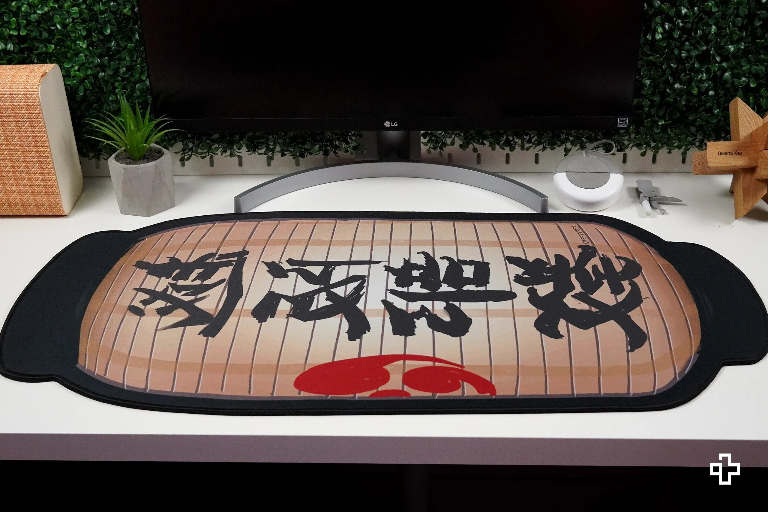 QwertyKey Striker Deskmat 4mm Stitched Edges