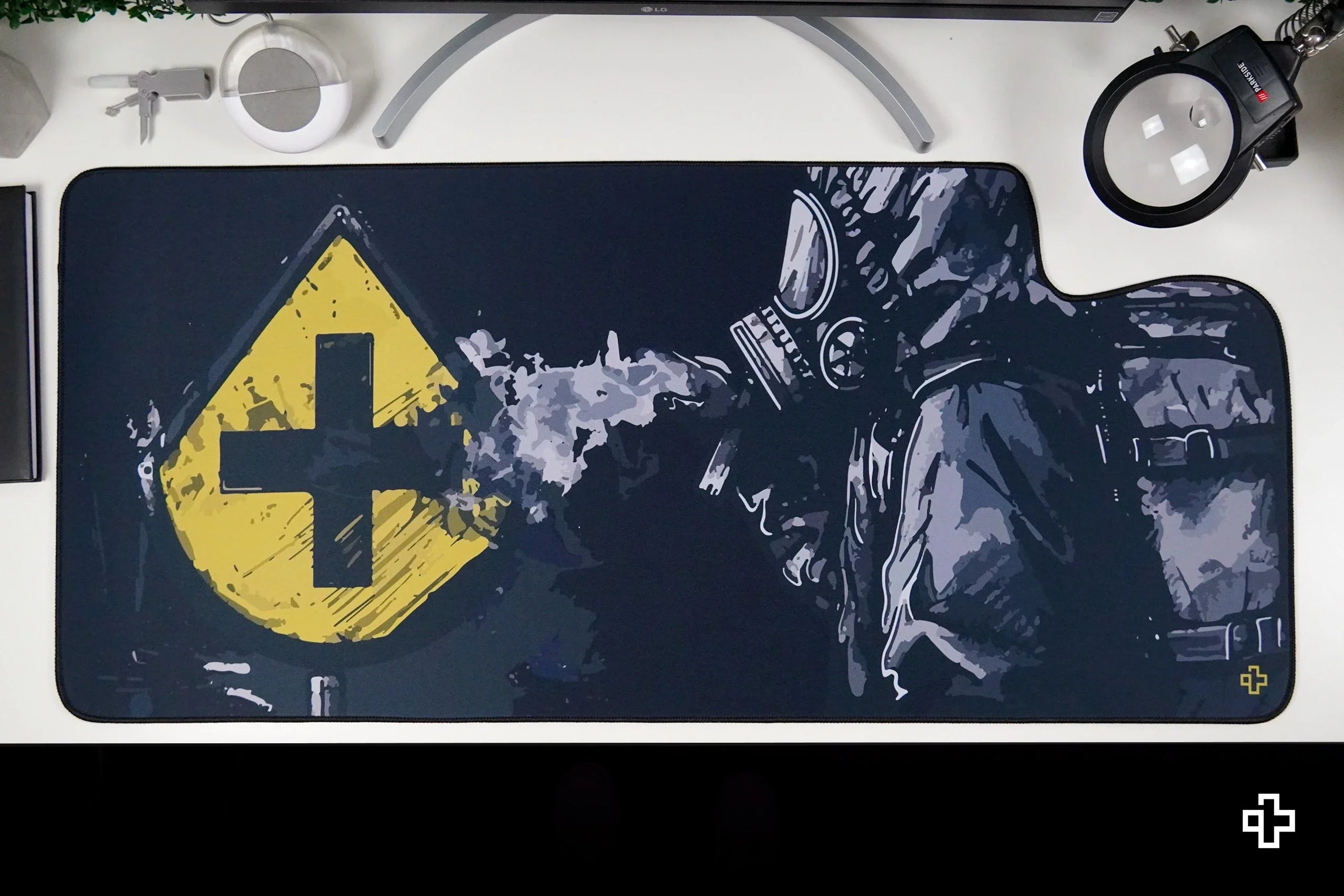QwertyKey Fallout Deskmat 4mm Stitched Edges
