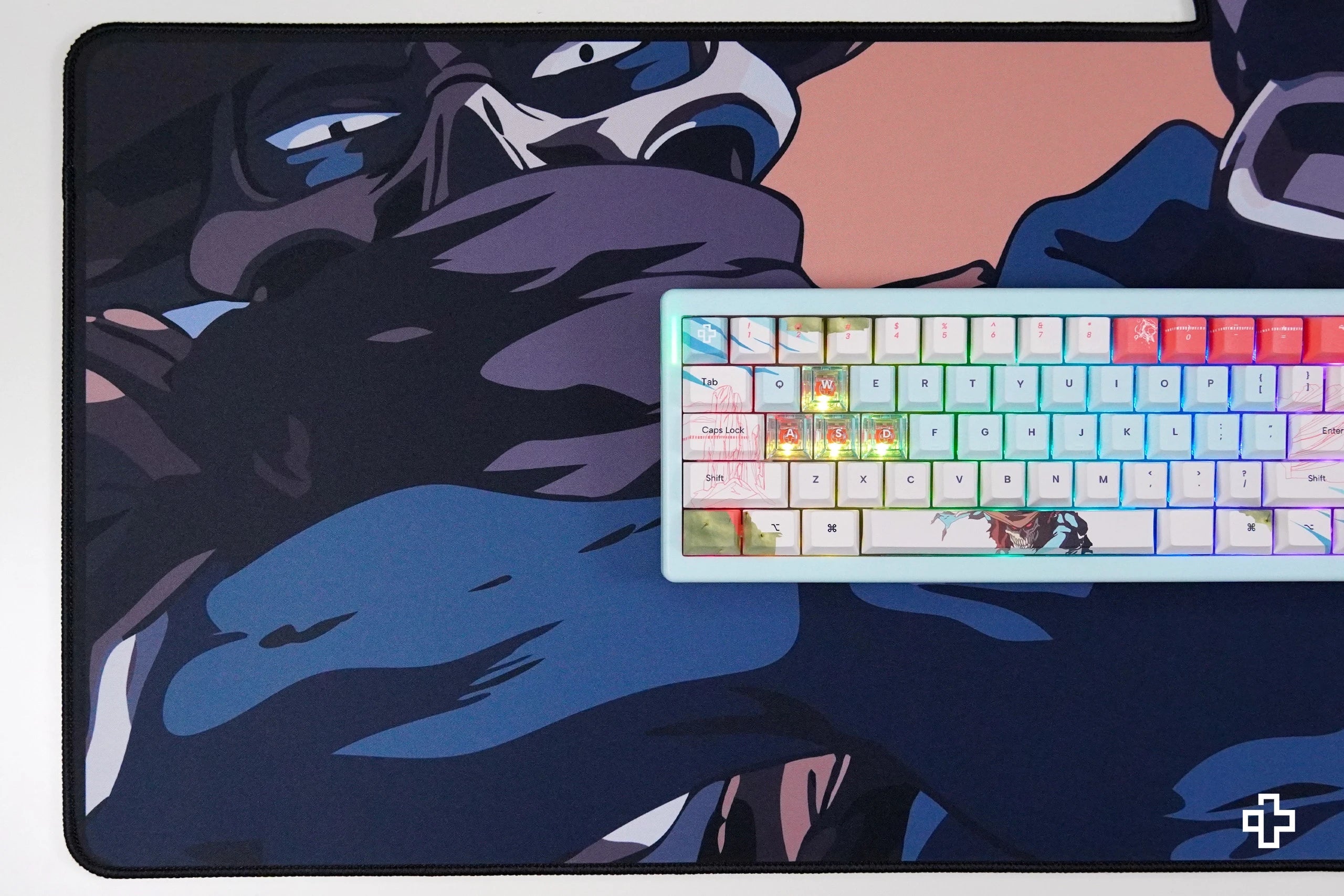 QwertyKey Western Deskmat 4mm Stitched Edges
