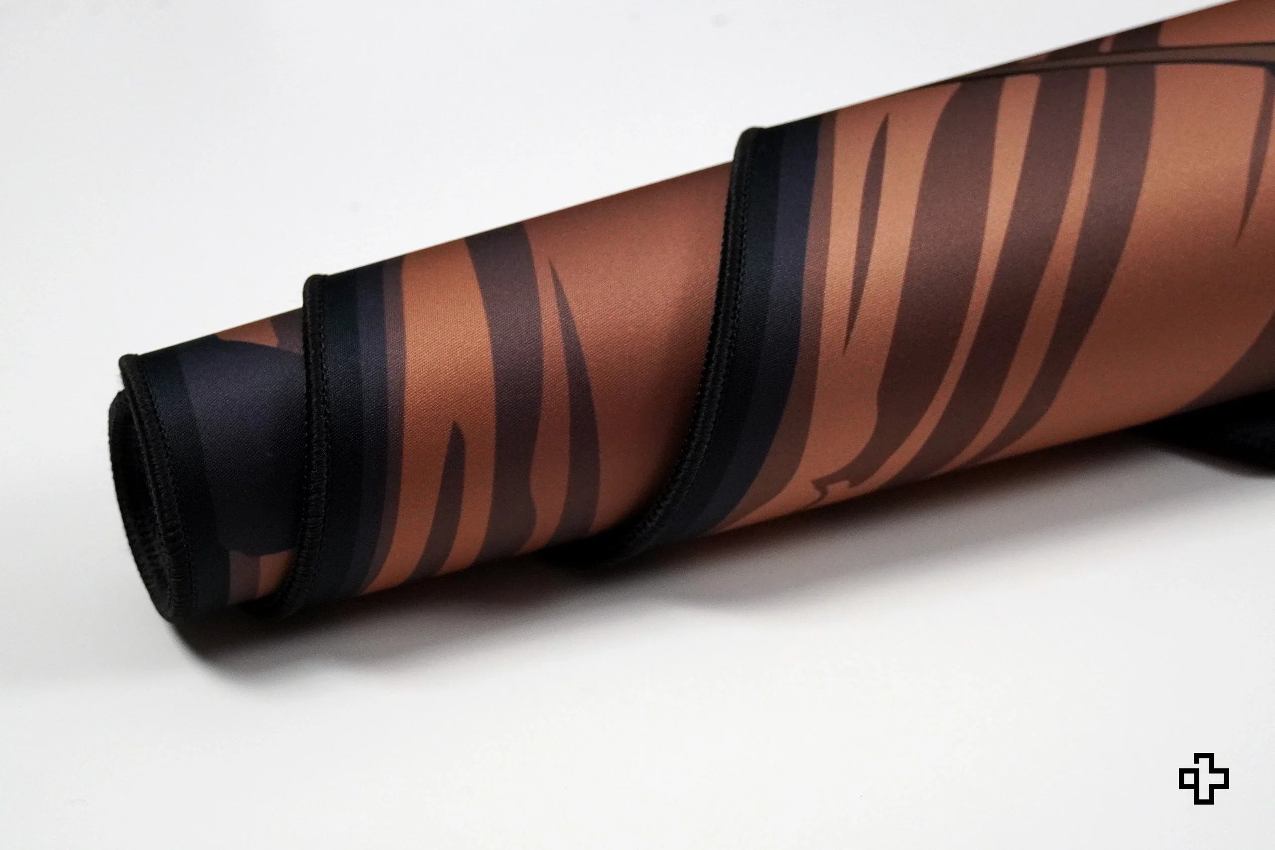 QwertyKey Wood Deskmat 4mm Stitched Edges