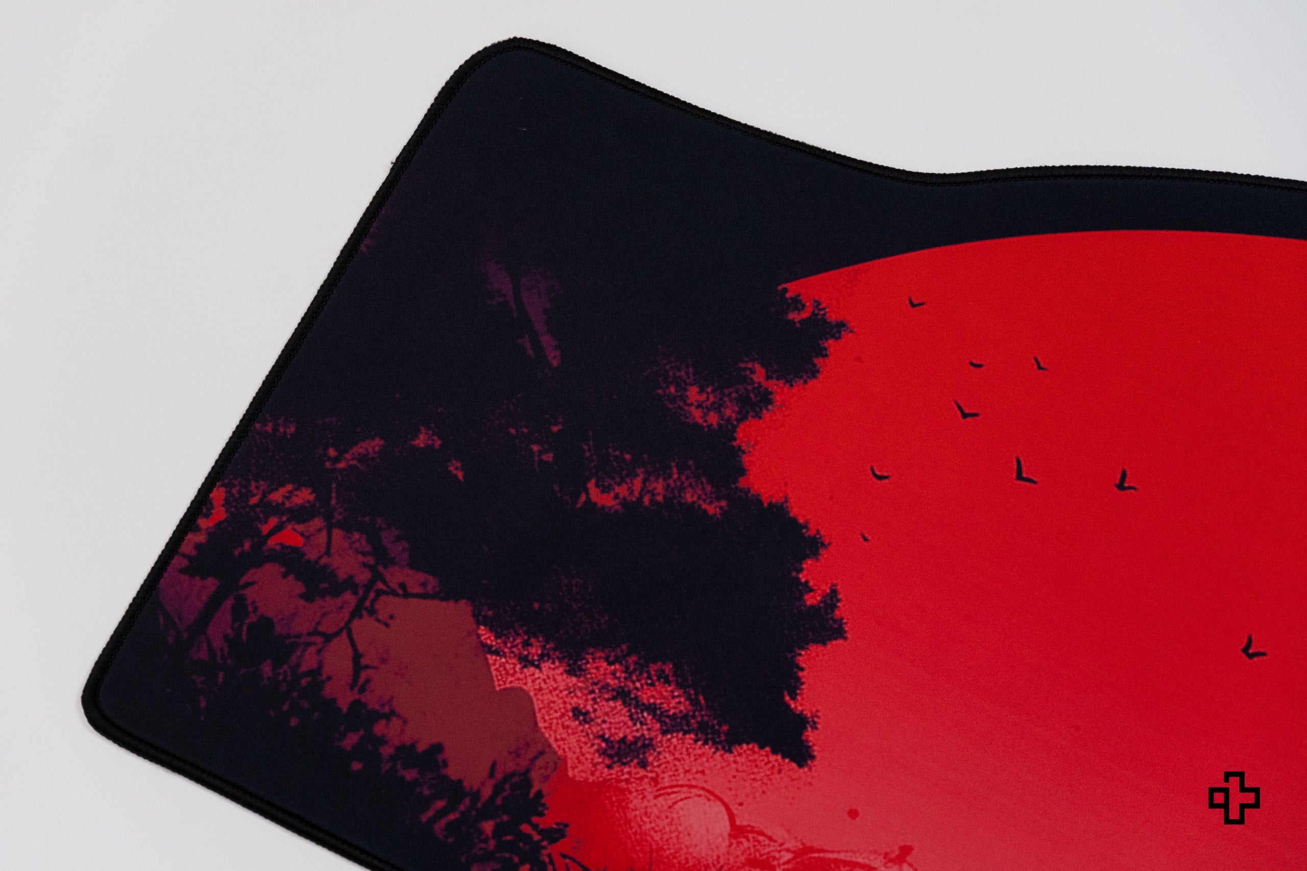 QwertyKey Samurai Deskmat 4mm Stitched Edges