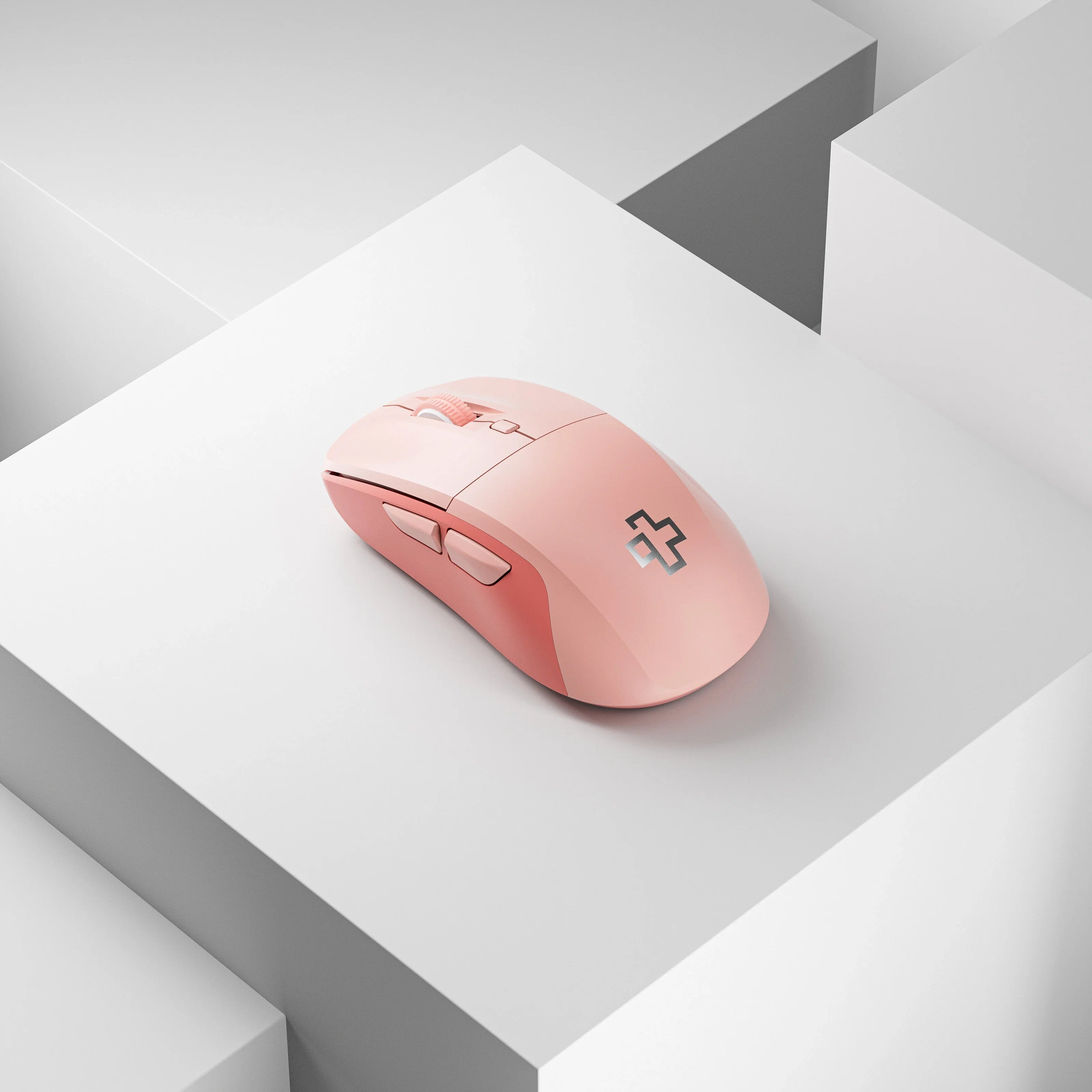 QwertyKey Flow Office Bluetooth Wireless RGB Pink Mouse