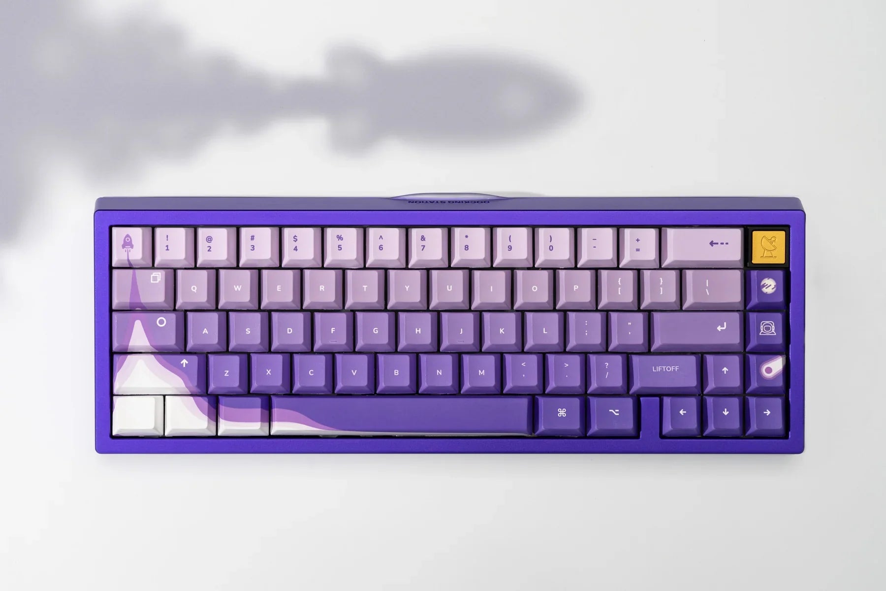 QwertyKey x Meletrix Zoom65 V3 Liftoff, Custom Aluminum Keyboard, Bluetooth, Wireless, QMK/VIA, Full RGB