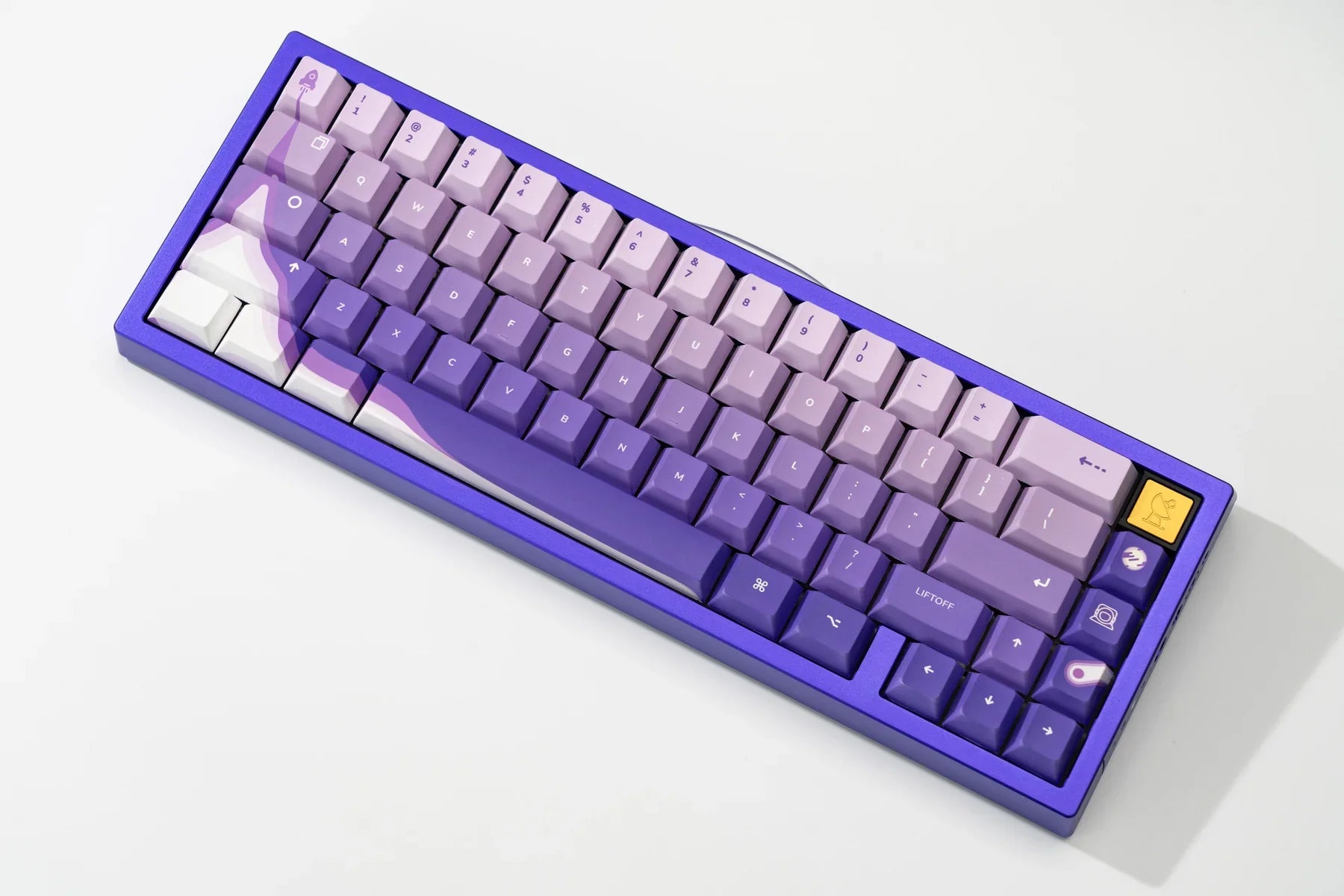 QwertyKey x Meletrix Zoom65 V3 Liftoff, Custom Aluminum Keyboard, Bluetooth, Wireless, QMK/VIA, Full RGB