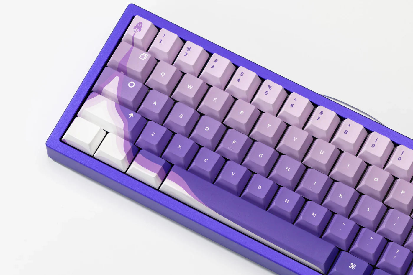 QwertyKey x Meletrix Zoom65 V3 Liftoff, Custom Aluminum Keyboard, Bluetooth, Wireless, QMK/VIA, Full RGB