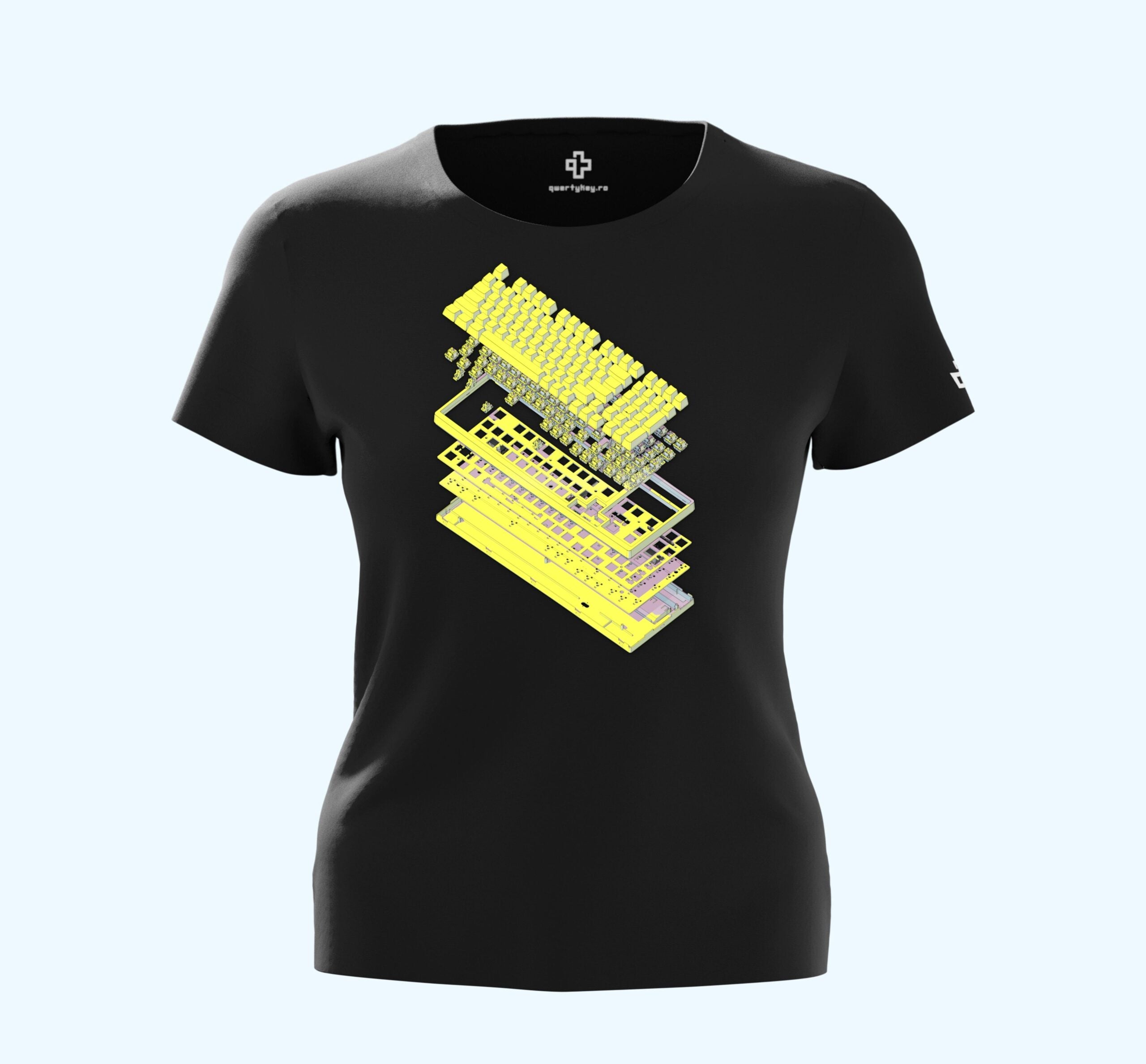 Tricou QwertyKey Keyboard - QwertyKey