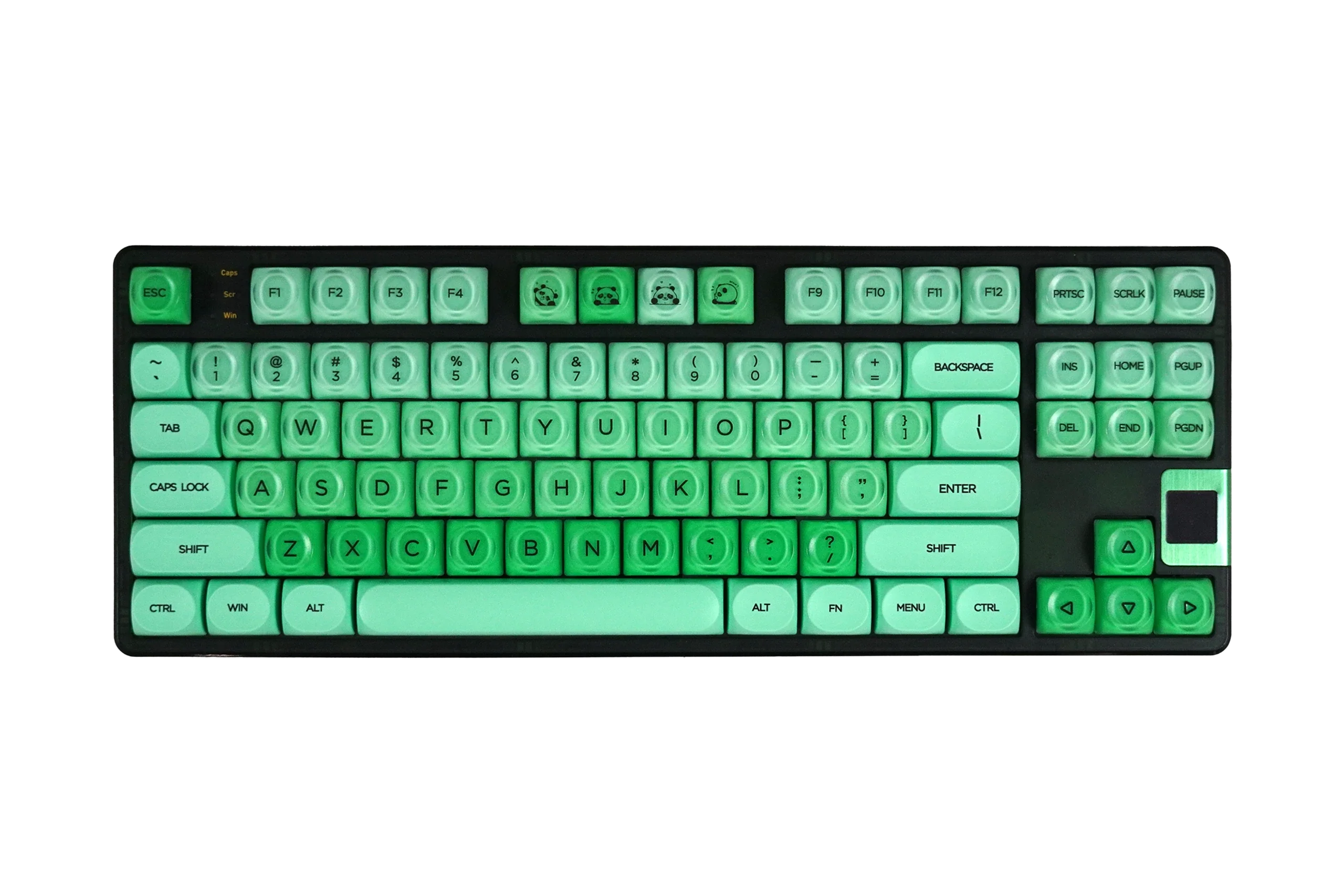 QwertyKey Mint HOA Profile Keycap Set