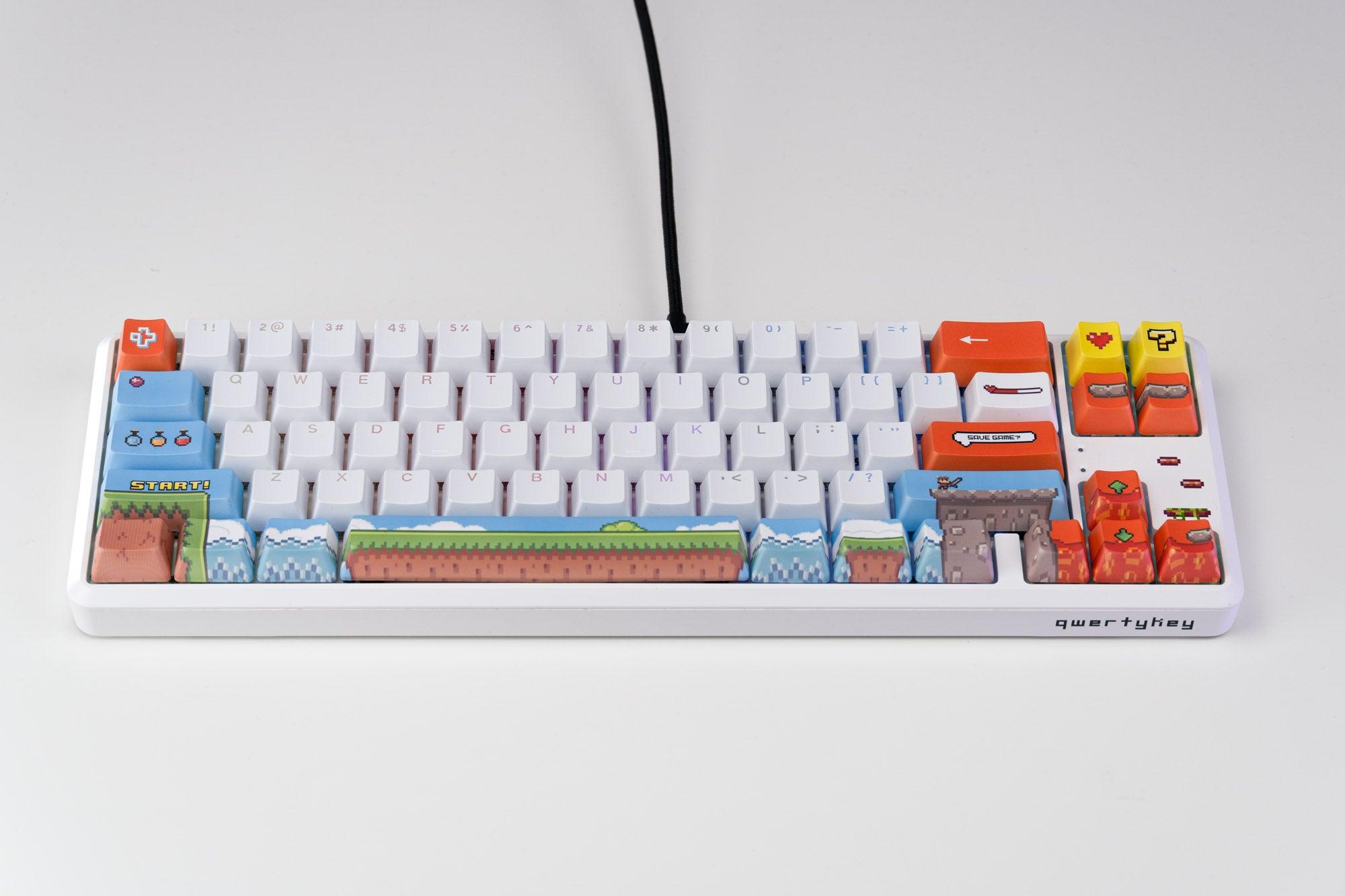 QwertyKey65 Arcade Hotswap RGB Mechanical Gaming Keyboard Keyboards QwertyKey