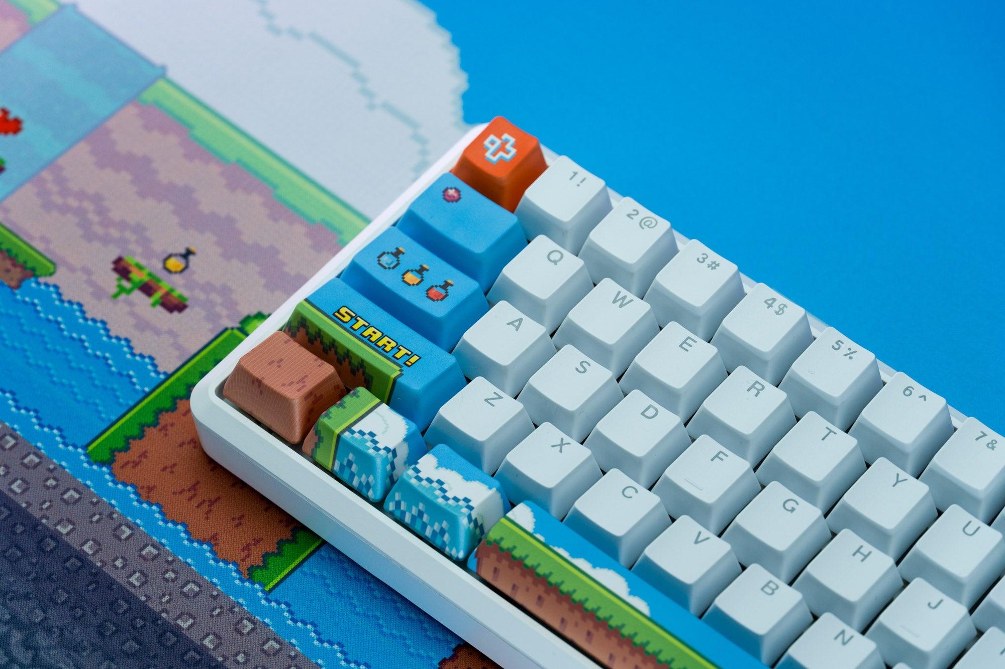 QwertyKey65 Arcade Hotswap RGB Mechanical Gaming Keyboard Keyboards QwertyKey