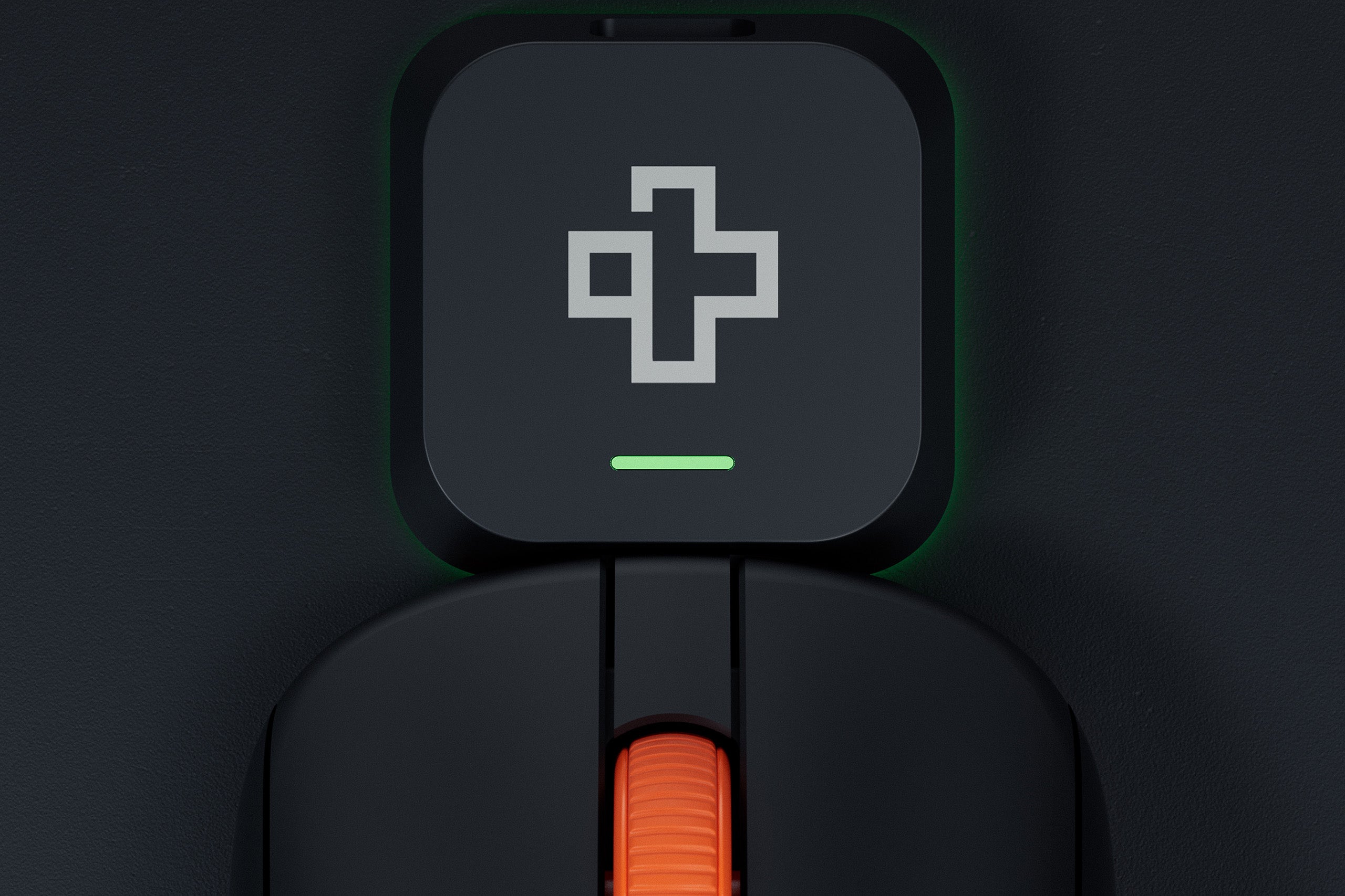 QwertyKey Falcon Black 8K, 30.000 DPI, Bluetooth Wireless Trio Mode, Pixart 3950 Gaming Mouse