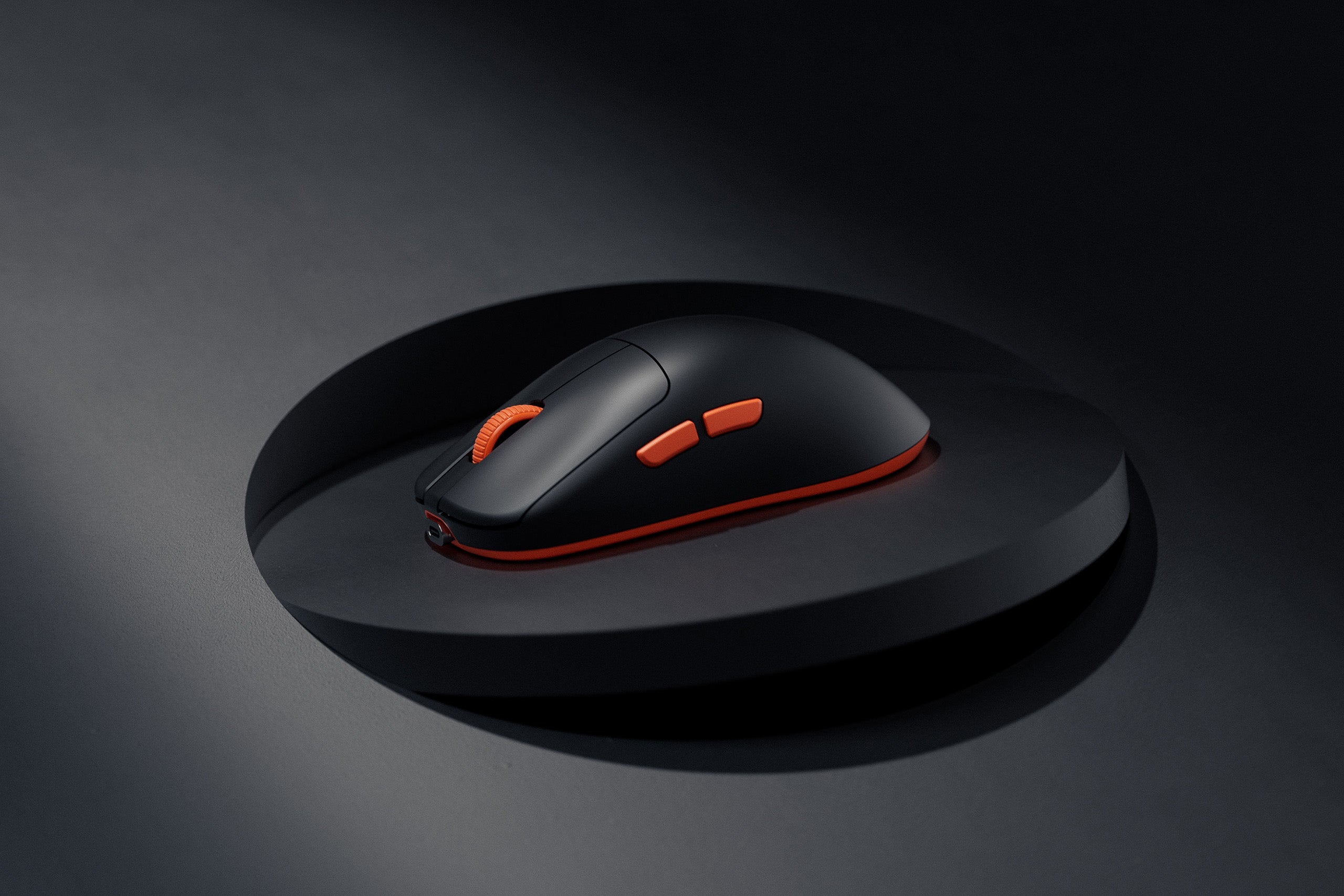 QwertyKey Falcon Black 8K, 30.000 DPI, Bluetooth Wireless Trio Mode, Pixart 3950 Gaming Mouse