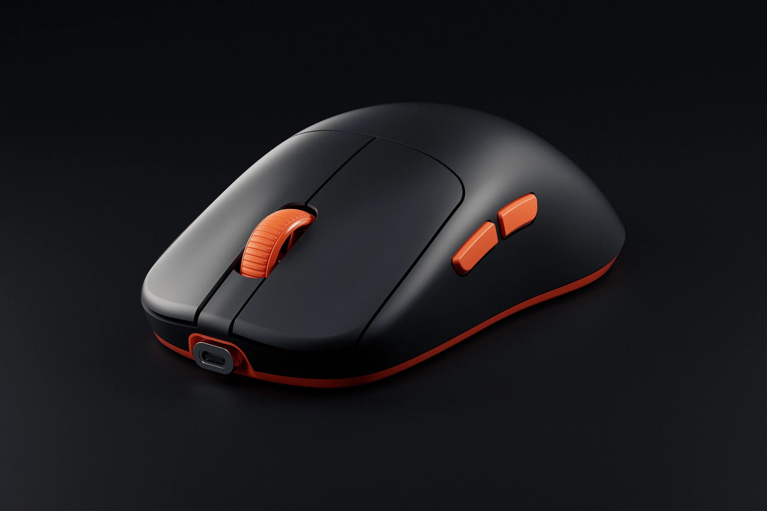 QwertyKey Falcon Black 8K, 30.000 DPI, Bluetooth Wireless Trio Mode, Pixart 3950 Gaming Mouse