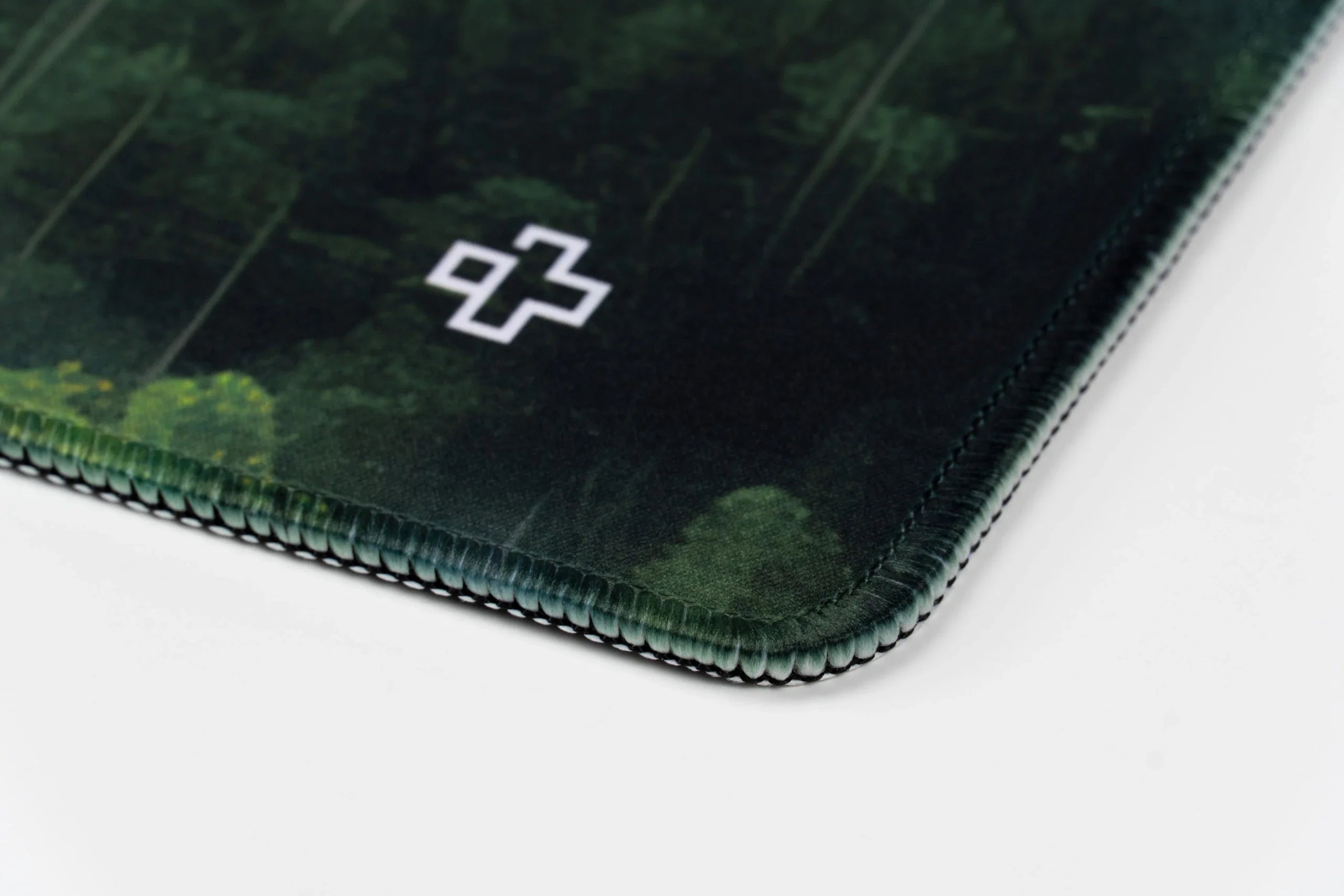 QwertyKey Forest Deskmat 4mm Stitched Edges
