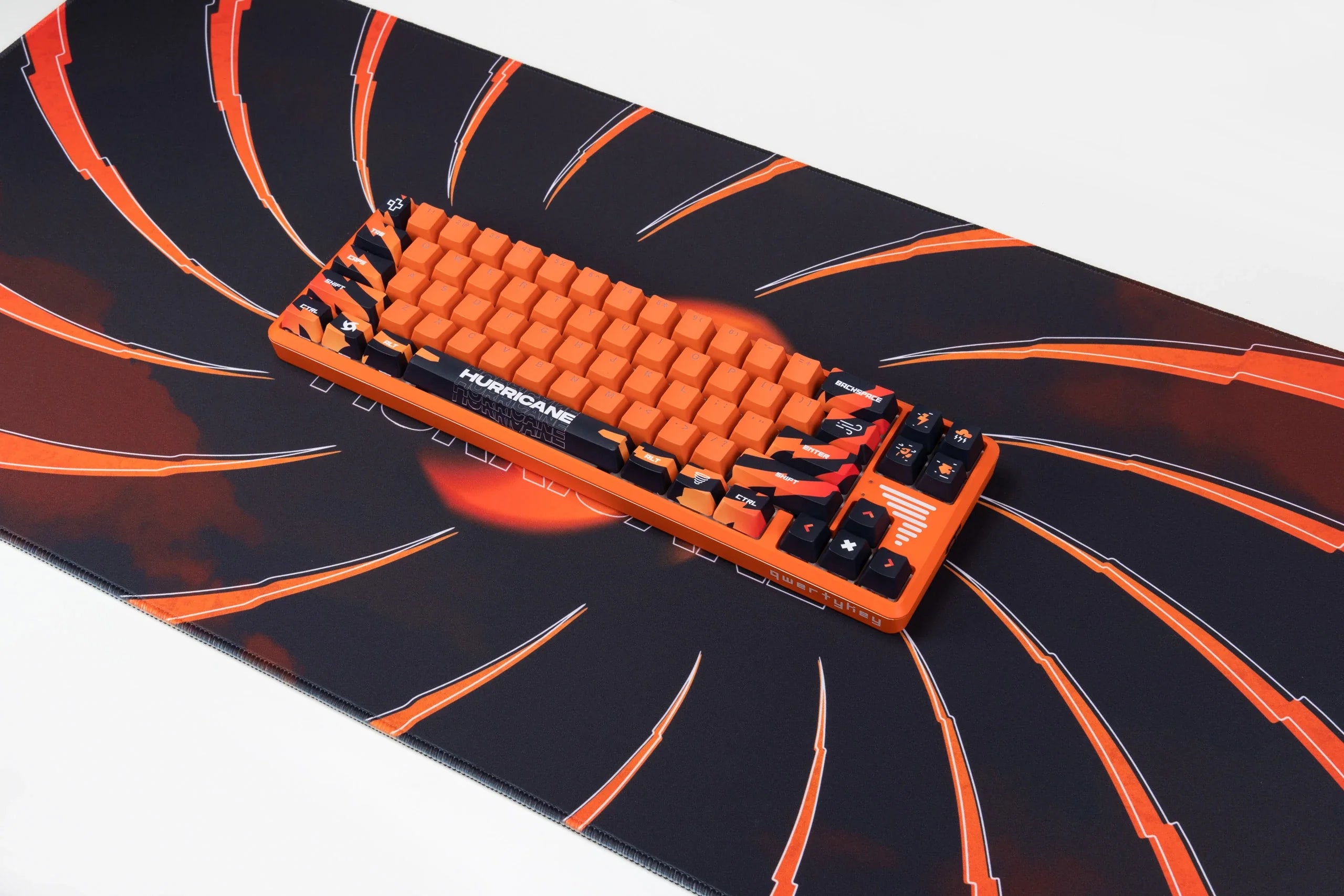 QwertyKey Hurricane Deskmat 4mm Stitched Edges