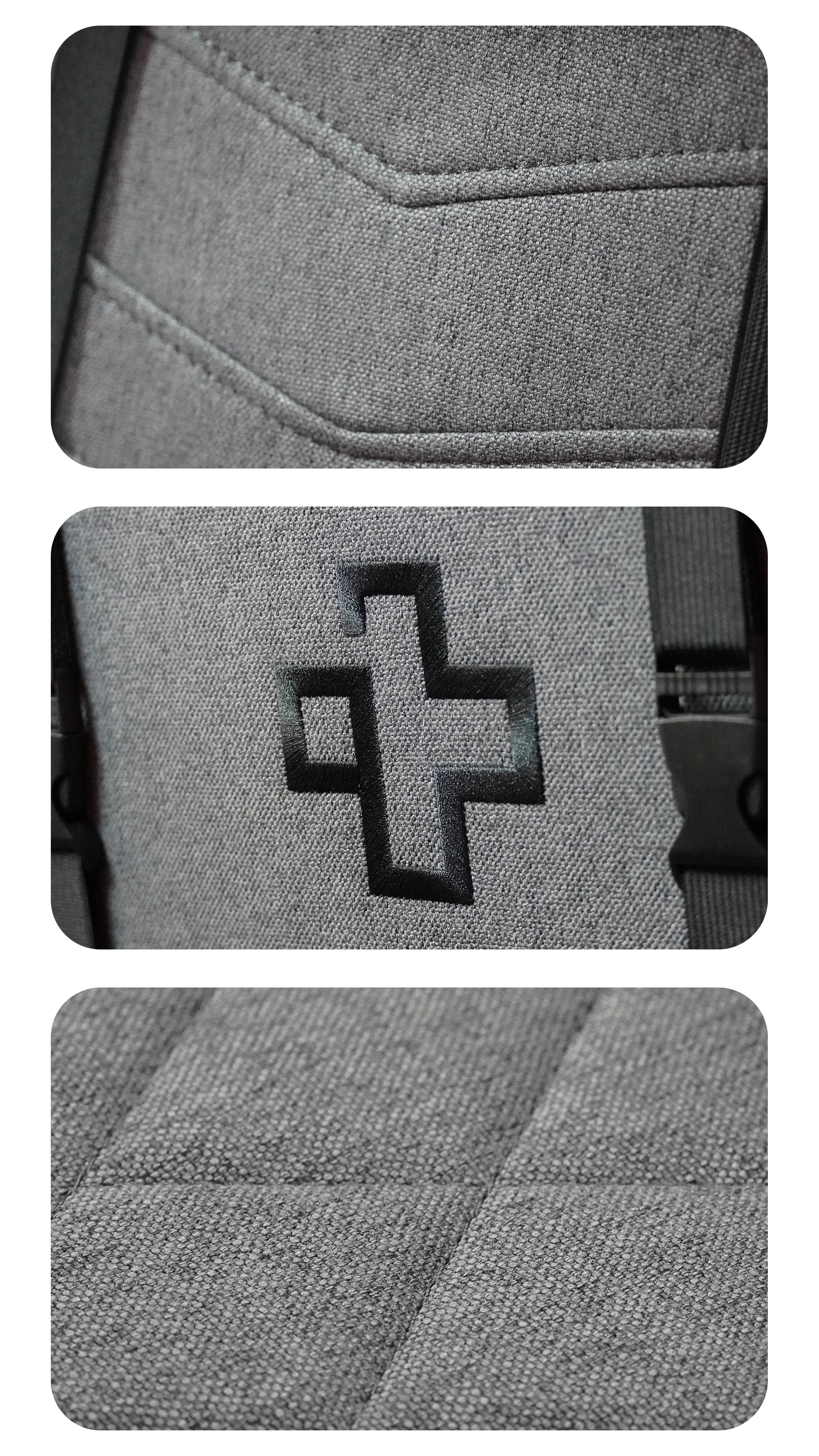 QwertyKey - QK/ALT, Gray Gaming Chair