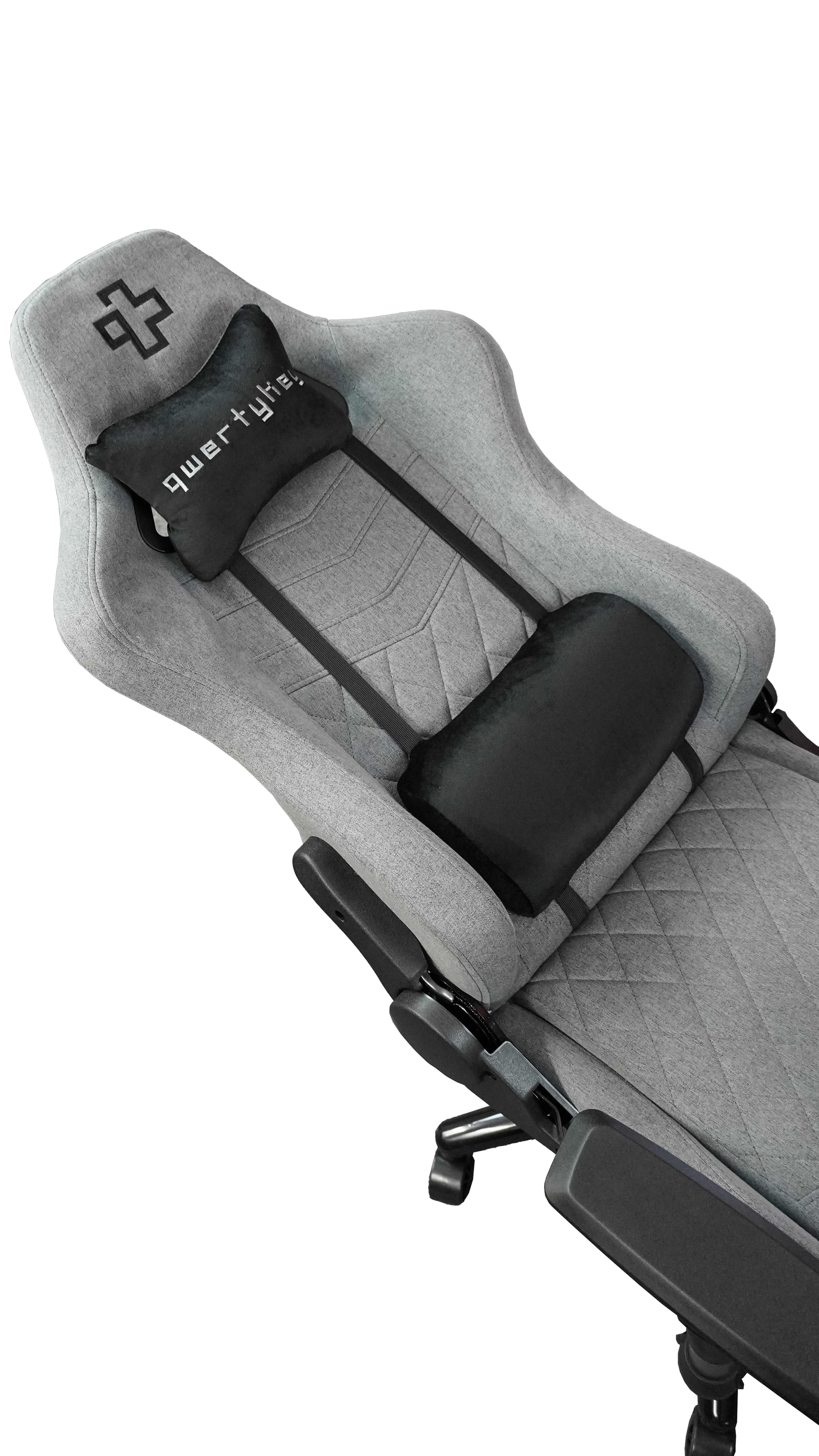 QwertyKey - QK/ALT, Gray Gaming Chair