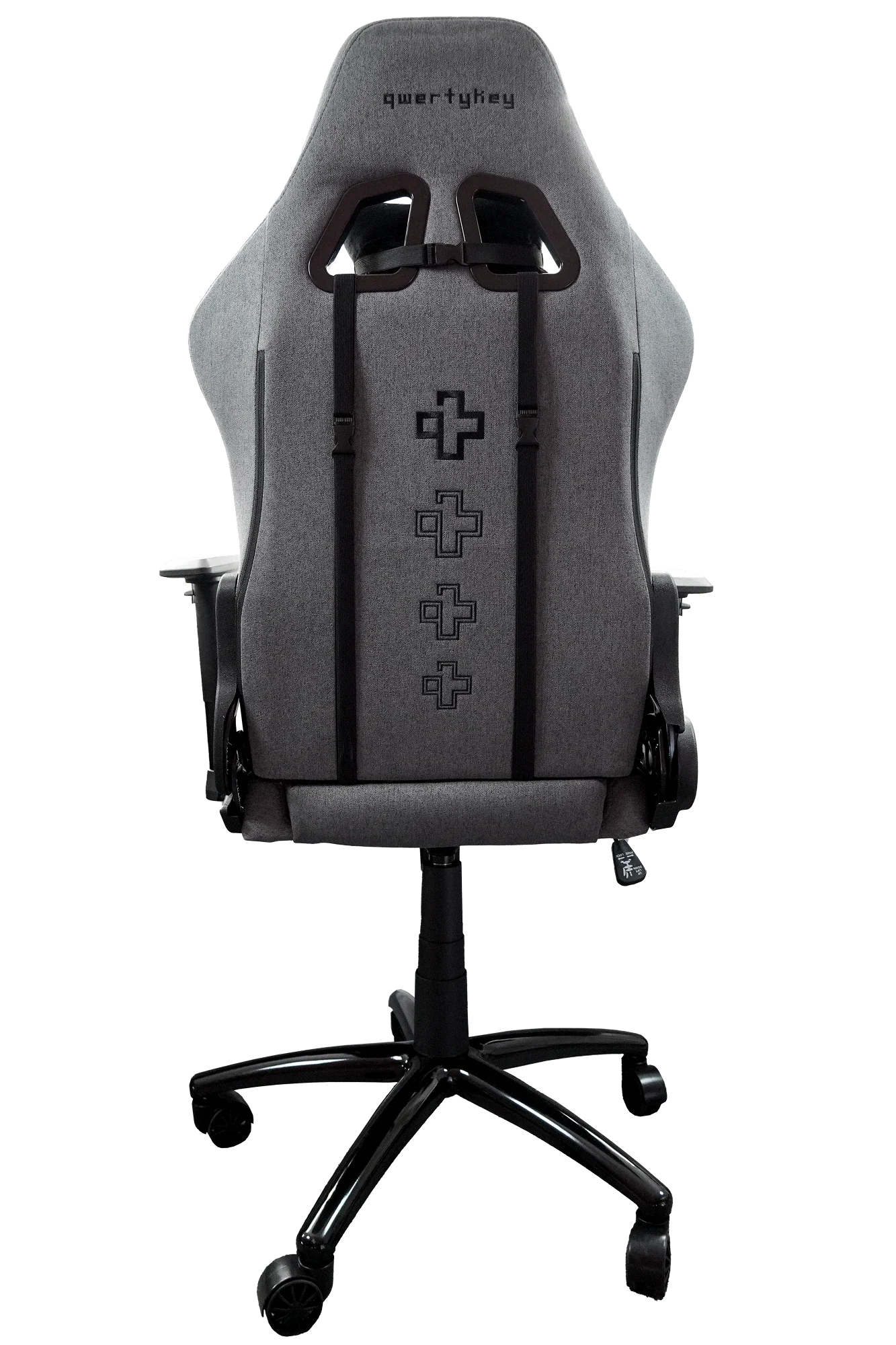 QwertyKey - QK/ALT, Gray Gaming Chair