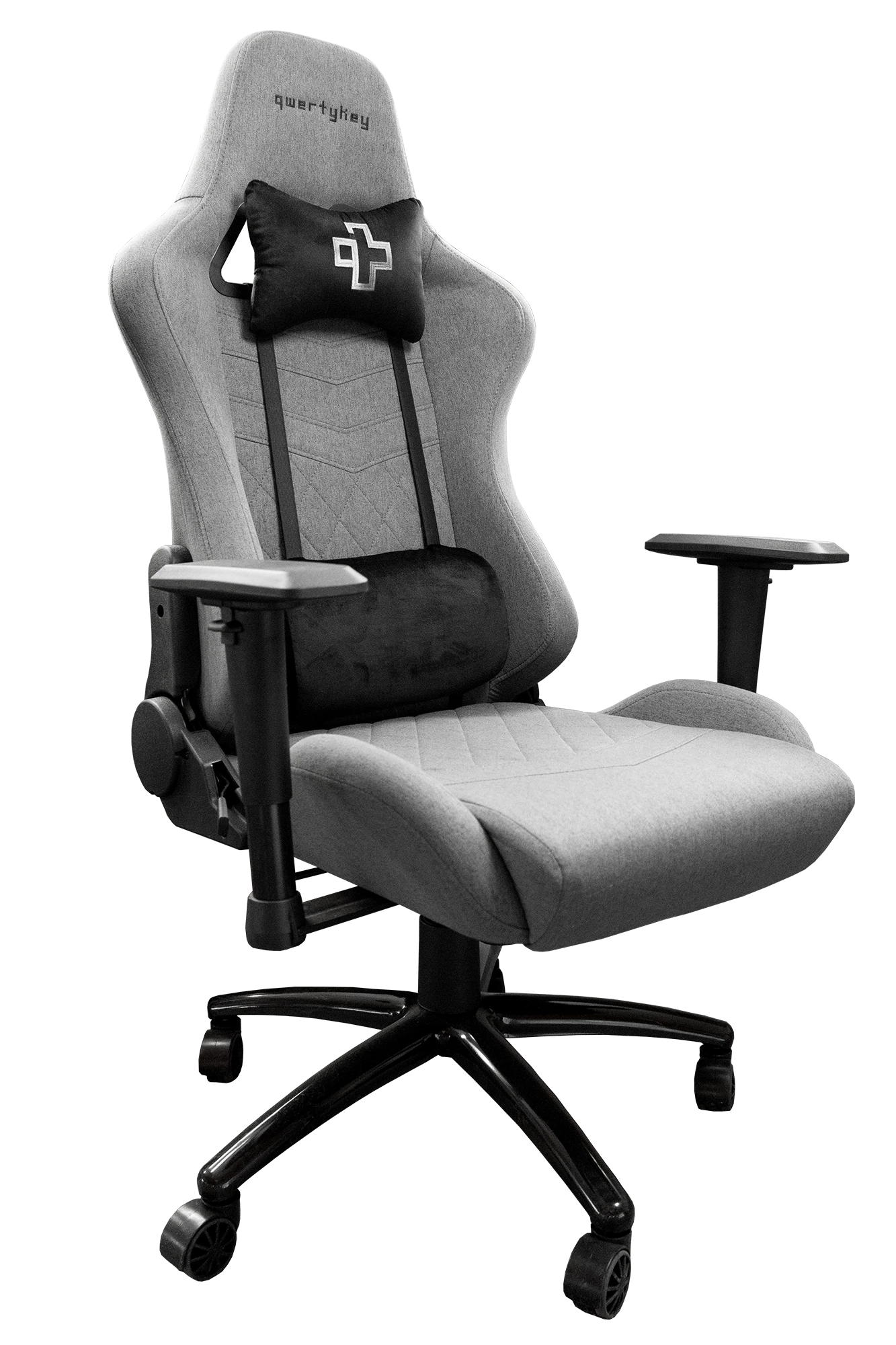 QwertyKey - QK/ALT, Gray Gaming Chair