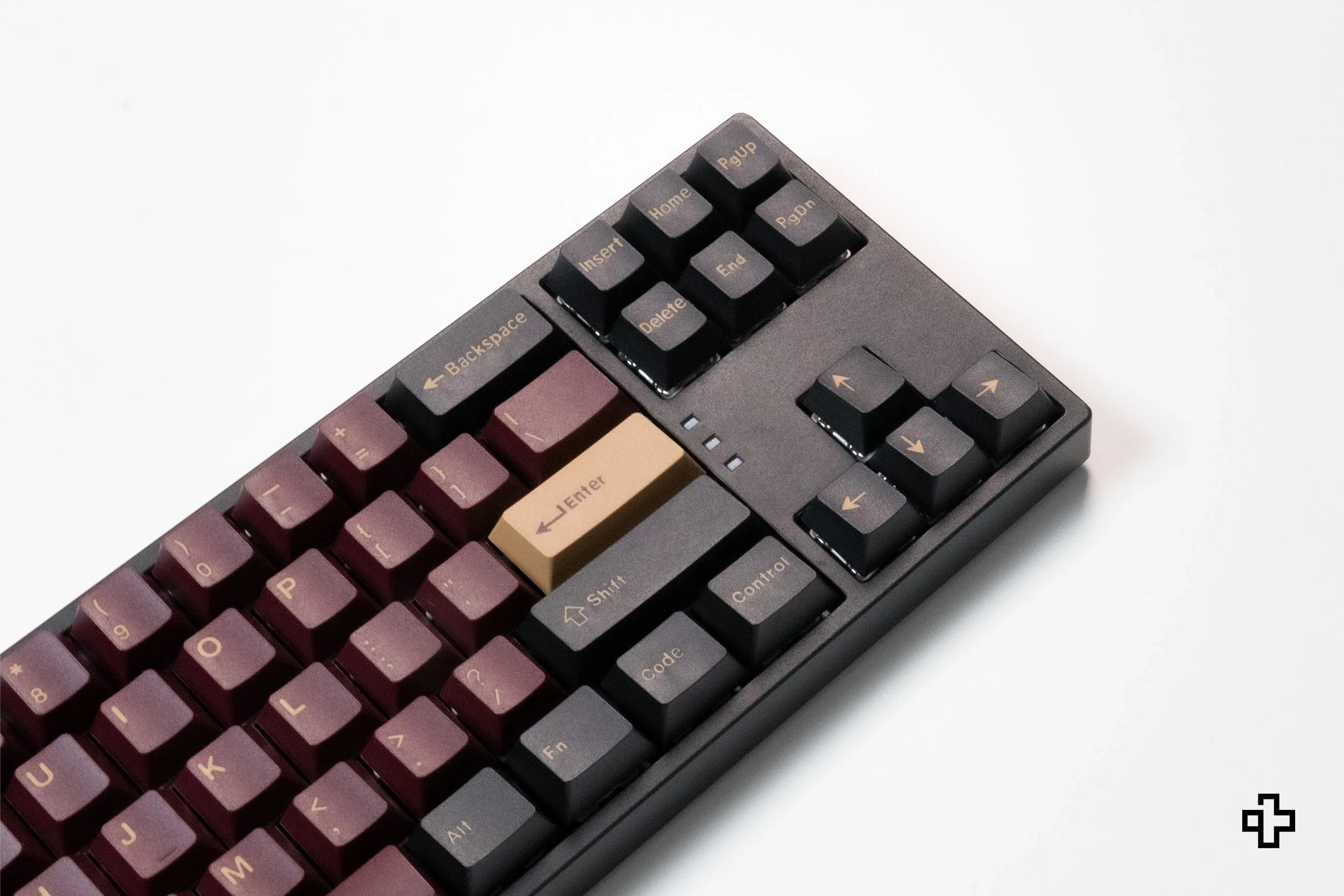 QwertyKey Sangria PBT Double Shot OEM Profile Keycap Set
