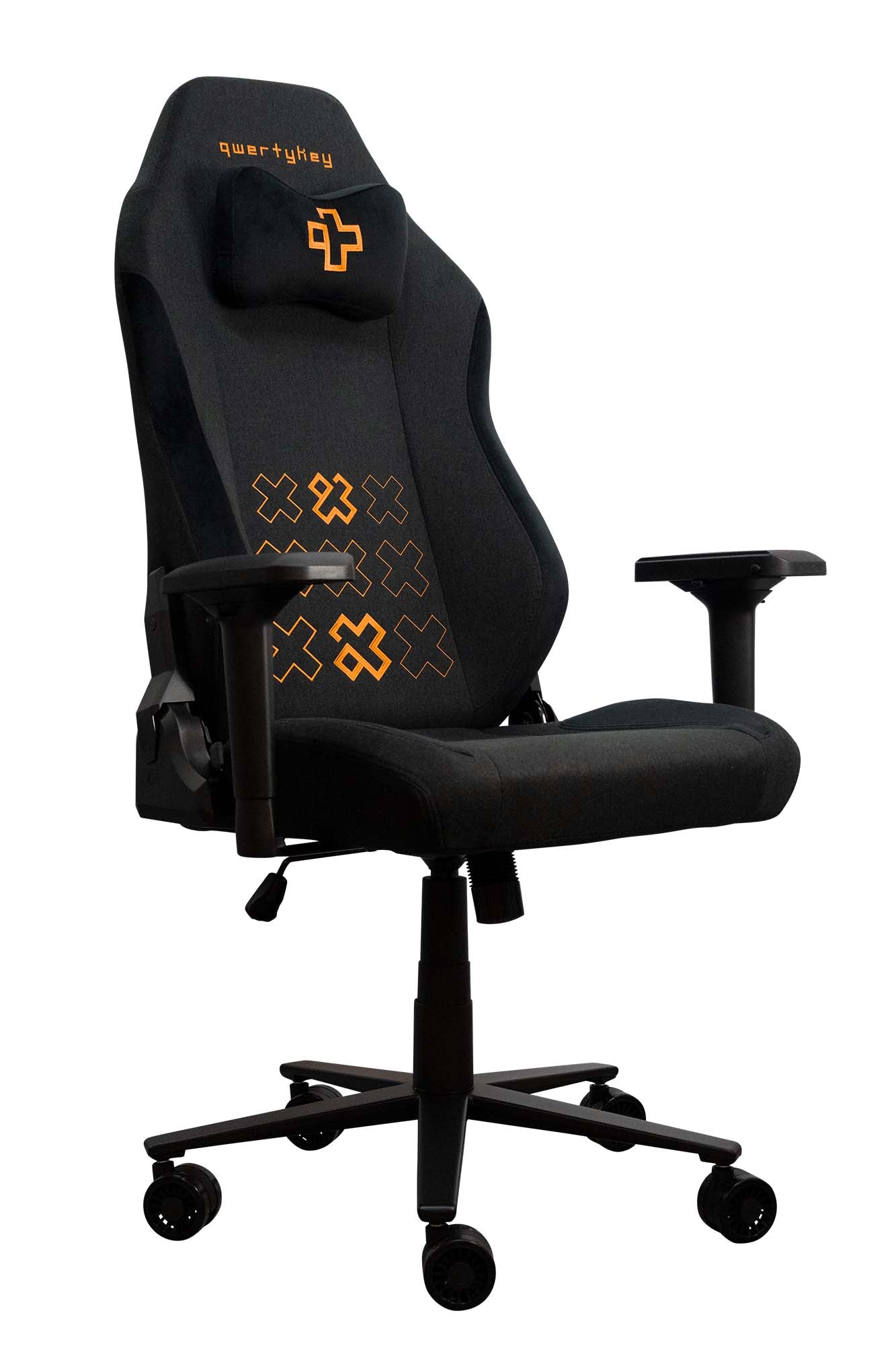 QwertyKey - QK/CTRL, Black Gaming Chair