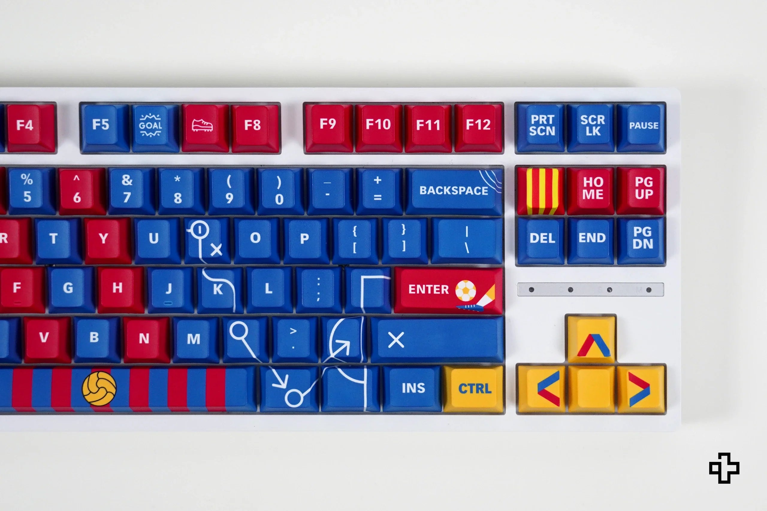QwertyKey Catalunya Dye Sub Cherry Profile Keycap Set