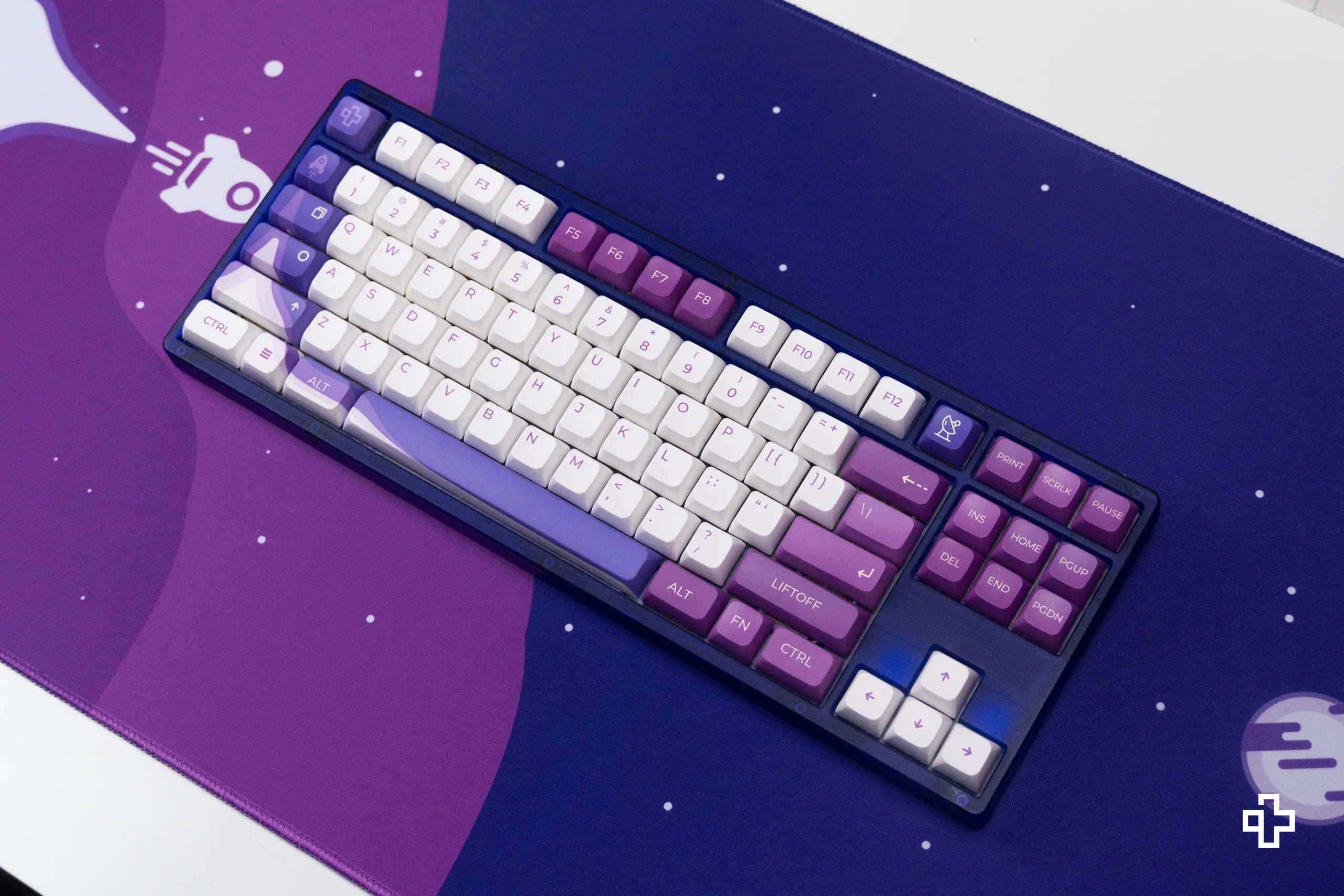 QwertyKey LiftOff XDA Profile PBT Keycap Set