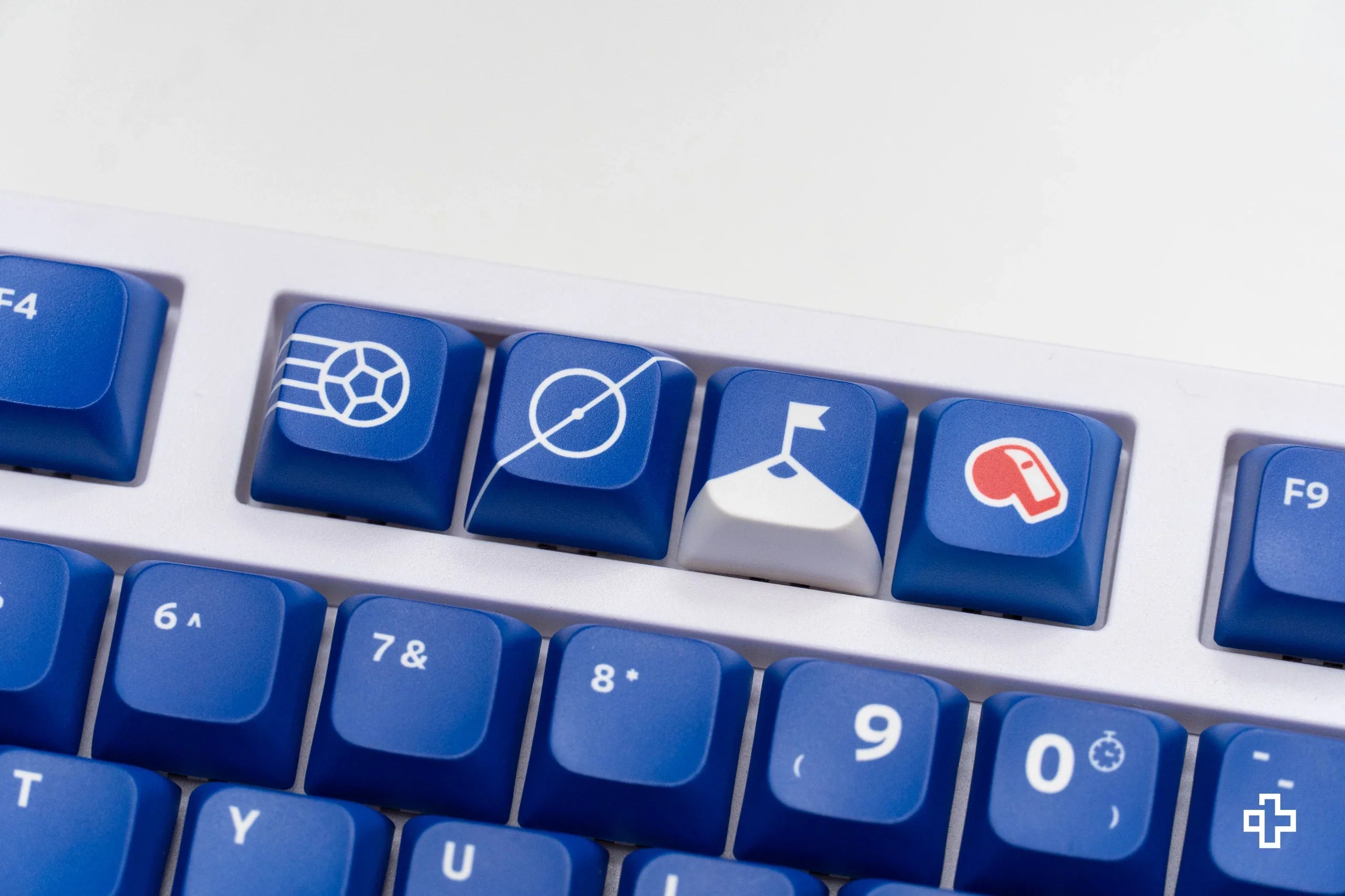 QwertyKey Euro 2024 France XDA Profile PBT Keycap Set